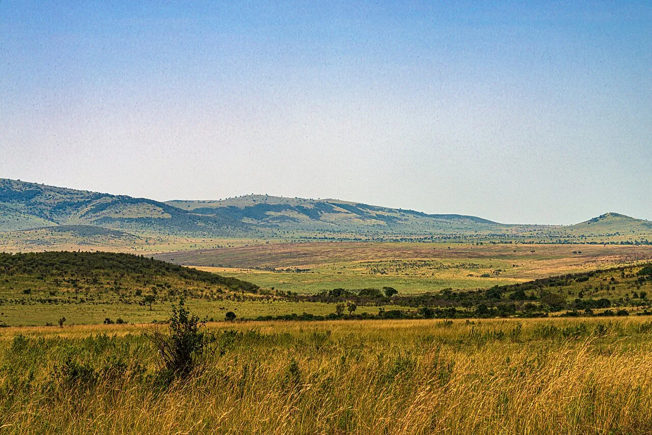 Per filename. Hills at rear of image are in Tanzania; those in front in Kenya